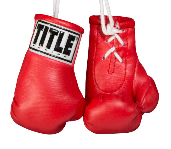 Title 3.5" Mini Boxing Gloves