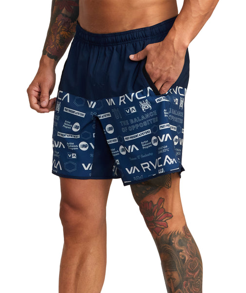 RVCA Yogger Stretch Elastic Shorts 17"