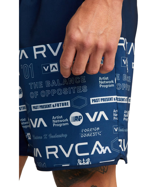 RVCA Yogger Stretch Elastic Shorts 17"