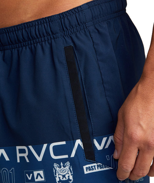 RVCA Yogger Stretch Elastic Shorts 17"