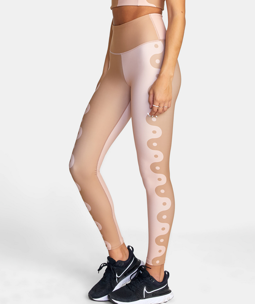 RVCA Linear Yang Workout Leggings