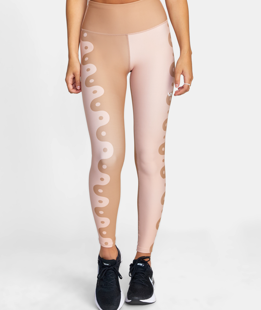 RVCA Linear Yang Workout Leggings