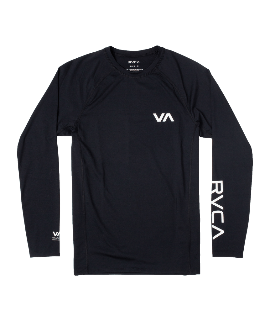 RVCA Solid Long Sleeve Rashguard