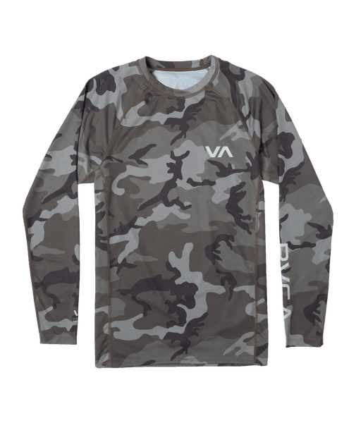 RVCA Solid Long Sleeve Rashguard