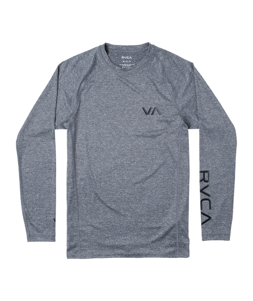 RVCA Solid Long Sleeve Rashguard