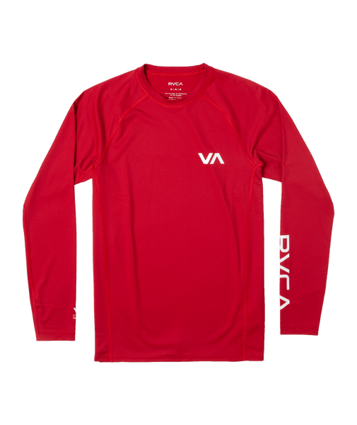 RVCA Solid Long Sleeve Rashguard