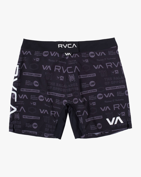 RVCA Fight Scrapper Elastic Walkshorts 15"