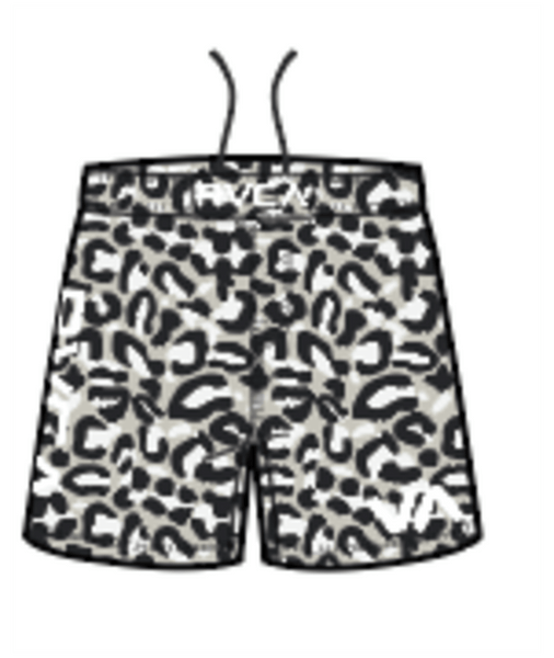RVCA Fight Scrapper Elastic Walkshorts 15"