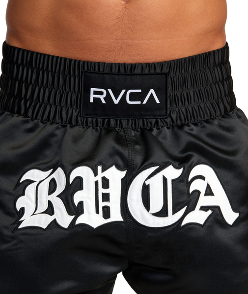 RVCA Muay Thai Mod Elastic Waist Boxing Shorts 15"