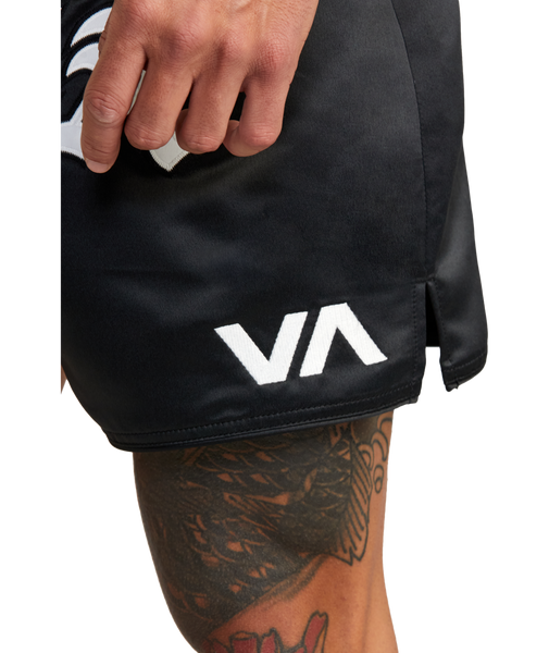 RVCA Muay Thai Mod Elastic Waist Boxing Shorts 15"