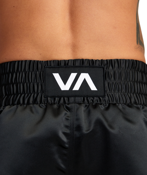 RVCA Muay Thai Mod Elastic Waist Boxing Shorts 15"