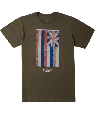 RVCA Hawaii Defer Flag Tee