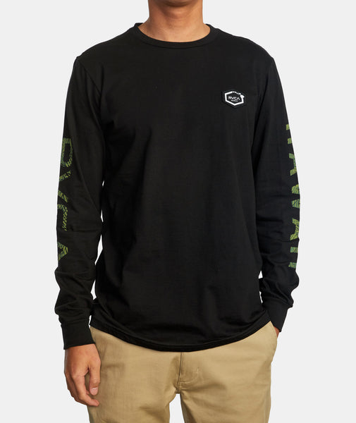 RVCA Hawaii Hex Long Sleeve Tee