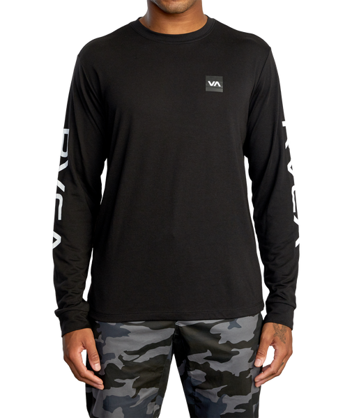 RVCA 2X Long Sleeve Workout Tee