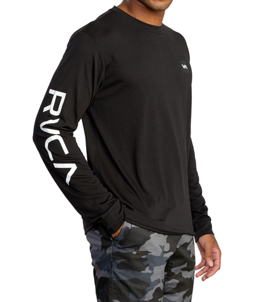 RVCA 2X Long Sleeve Workout Tee