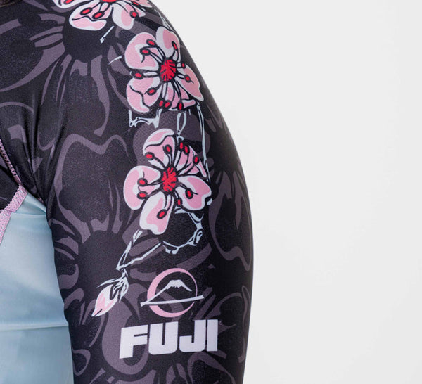 Fuji Women's Blossom Rashguard Black/Pink