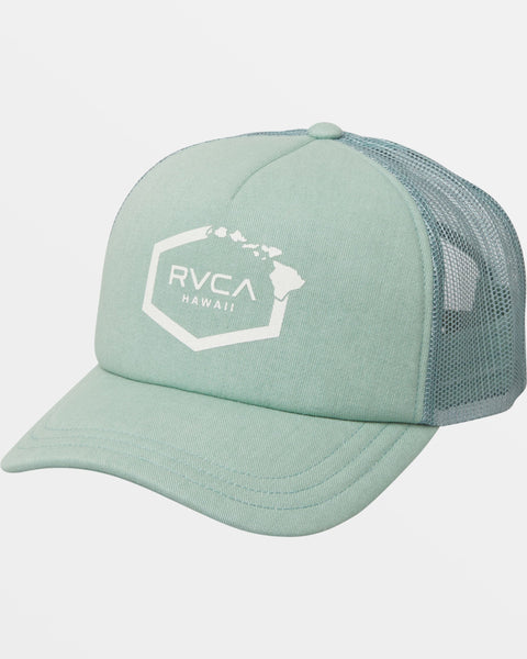 RVCA Hawaii Hex Foam Trucker