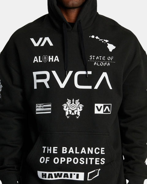 RVCA Hawaii All Brand Hoodie