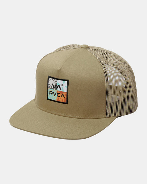 RVCA VA All The Way Printed Trucker Hat