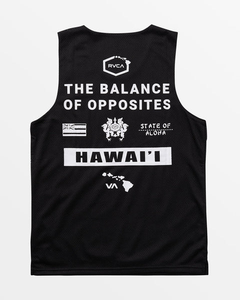 RVCA Hawaii Taro Mesh Tank Top