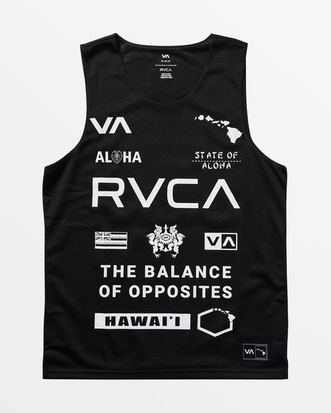 RVCA Hawaii Taro Mesh Tank Top