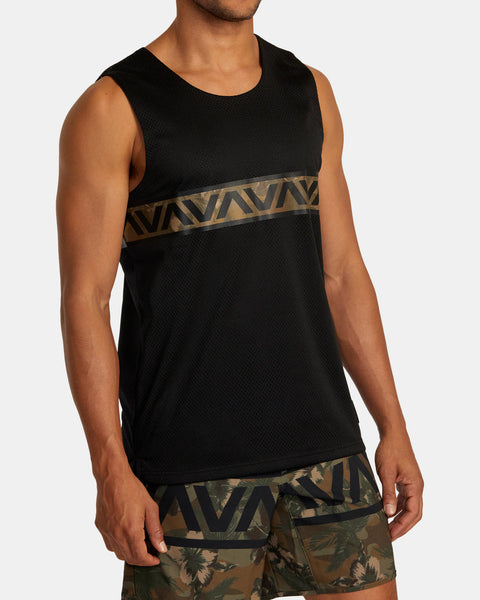 RVCA Hawaii Taro Mesh Tank Top