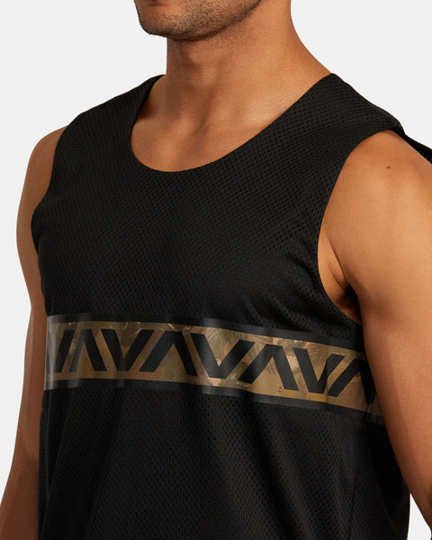 RVCA Hawaii Taro Mesh Tank Top