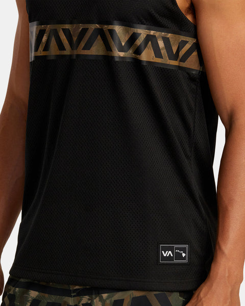 RVCA Hawaii Taro Mesh Tank Top