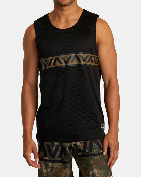 RVCA Hawaii Taro Mesh Tank Top