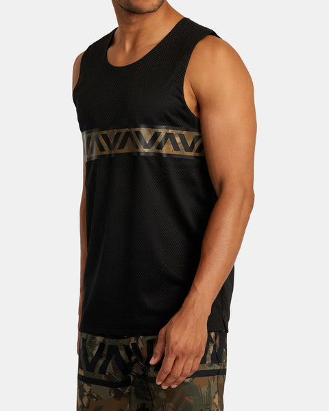 RVCA Hawaii Taro Mesh Tank Top