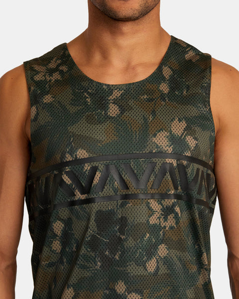 RVCA Hawaii Taro Mesh Tank Top