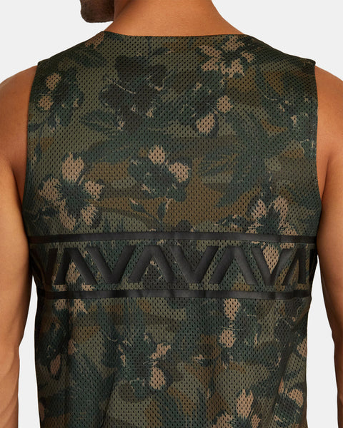 RVCA Hawaii Taro Mesh Tank Top