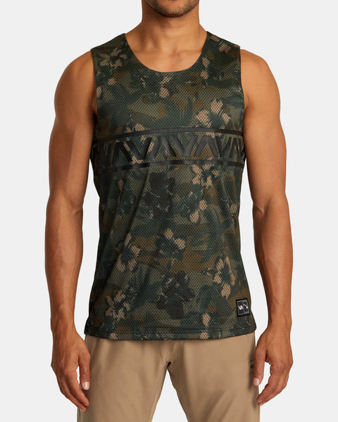 RVCA Hawaii Taro Mesh Tank Top