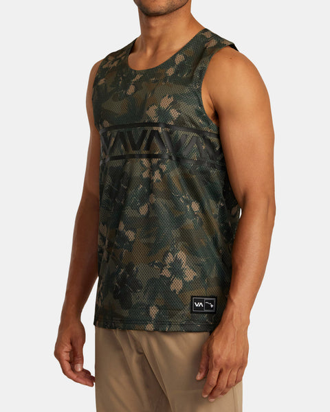 RVCA Hawaii Taro Mesh Tank Top