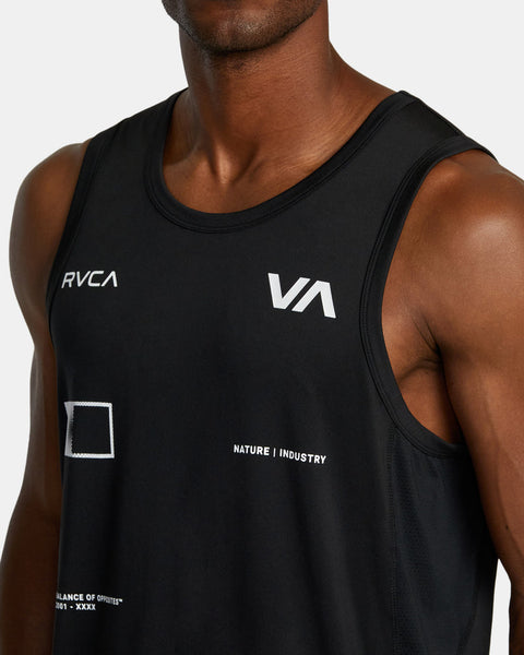 RVCA Radiate Sport Vent Tank Top