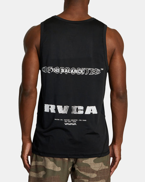 RVCA Radiate Sport Vent Tank Top