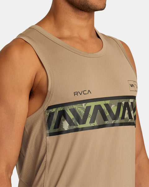 RVCA Hawaii Sport Vent Muscle Tank Top