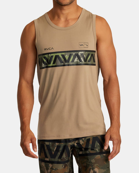 RVCA Hawaii Sport Vent Muscle Tank Top