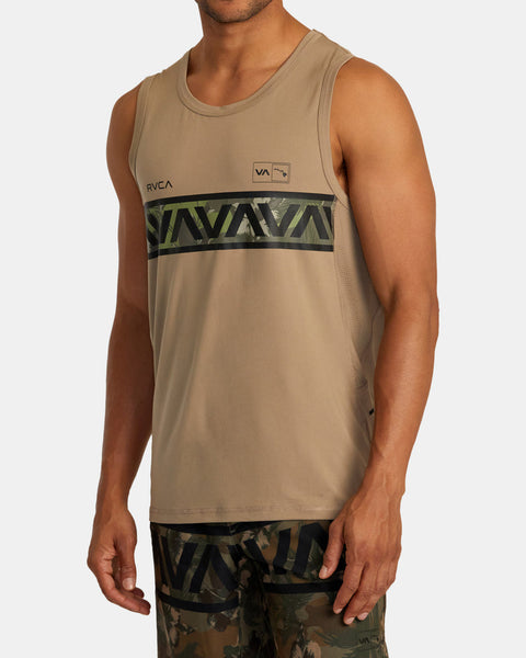 RVCA Hawaii Sport Vent Muscle Tank Top