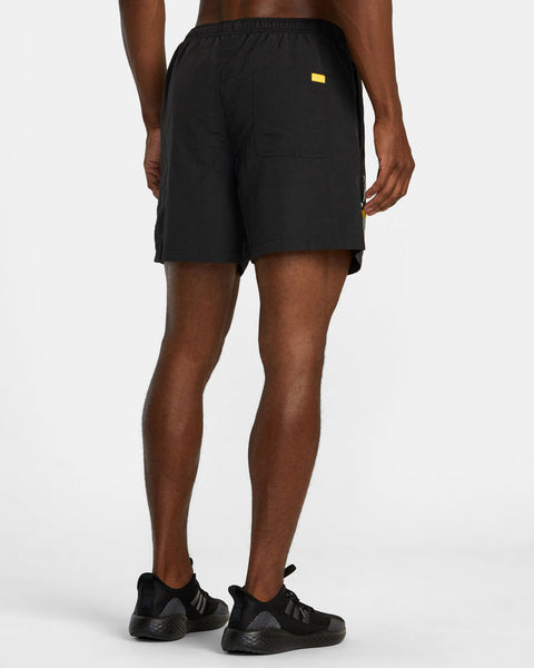 RVCA Luke P Outsider Basecamp 16" Elastic Waist Walkshorts