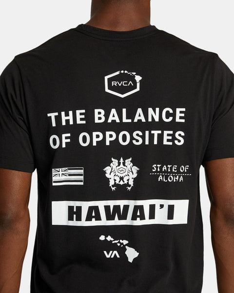 RVCA Hawaii All Brand Sport Tech T-shirt