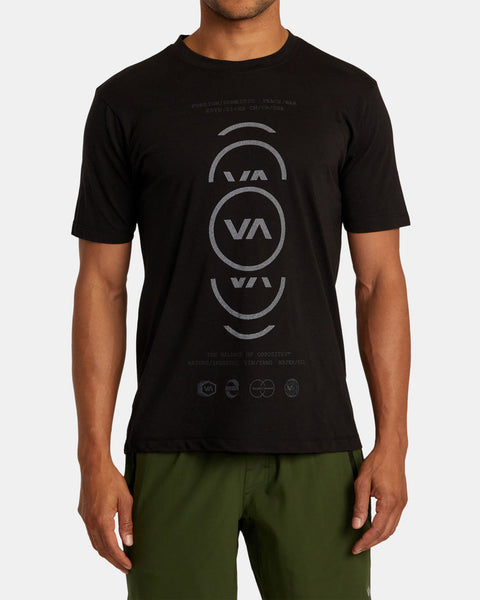 RVCA Circle Splitter T-Shirt