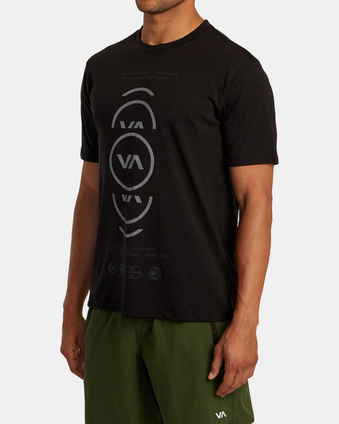 RVCA Circle Splitter T-Shirt