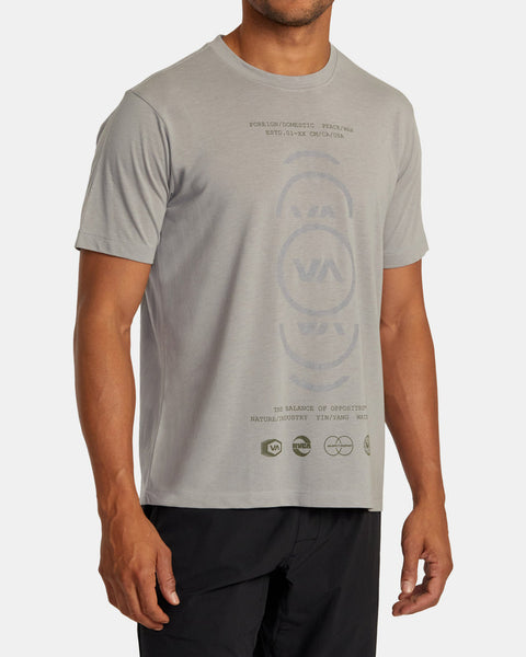 RVCA Circle Splitter T-Shirt