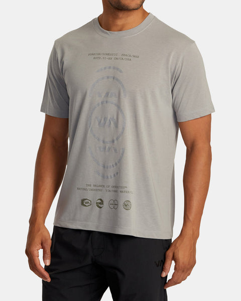 RVCA Circle Splitter T-Shirt