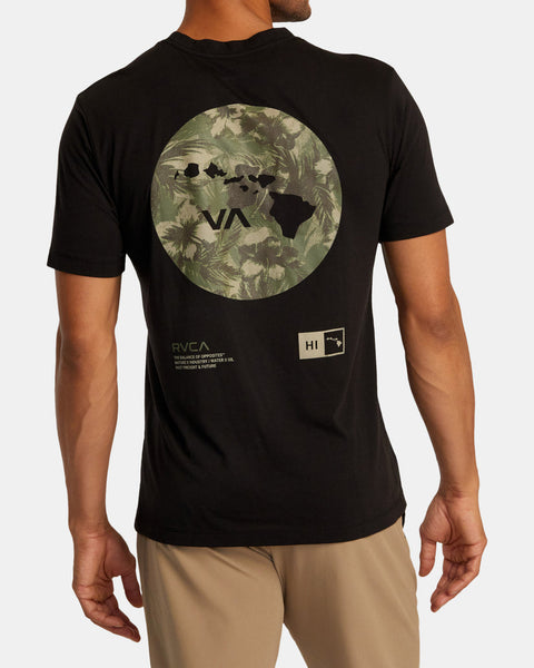 RVCA Hawaii Bar Tree T-Shirt