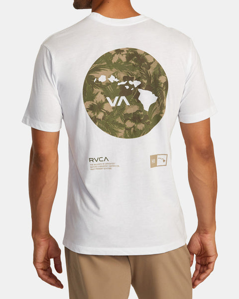 RVCA Hawaii Bar Tree T-Shirt