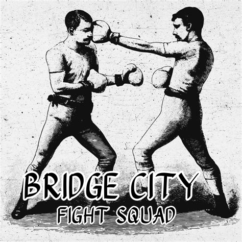 Bridge City Fight Shop Boxer Squad Sticker