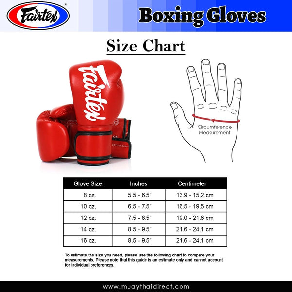 Fairtex BGV14WR Emquatier Boxing Gloves