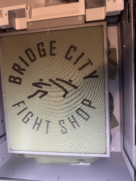 Bridge City Fight Shop Round Logo Tee